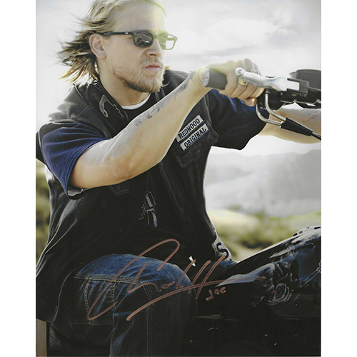 Charlie Hunnam Autographed X Photo Sons Of Anarchy